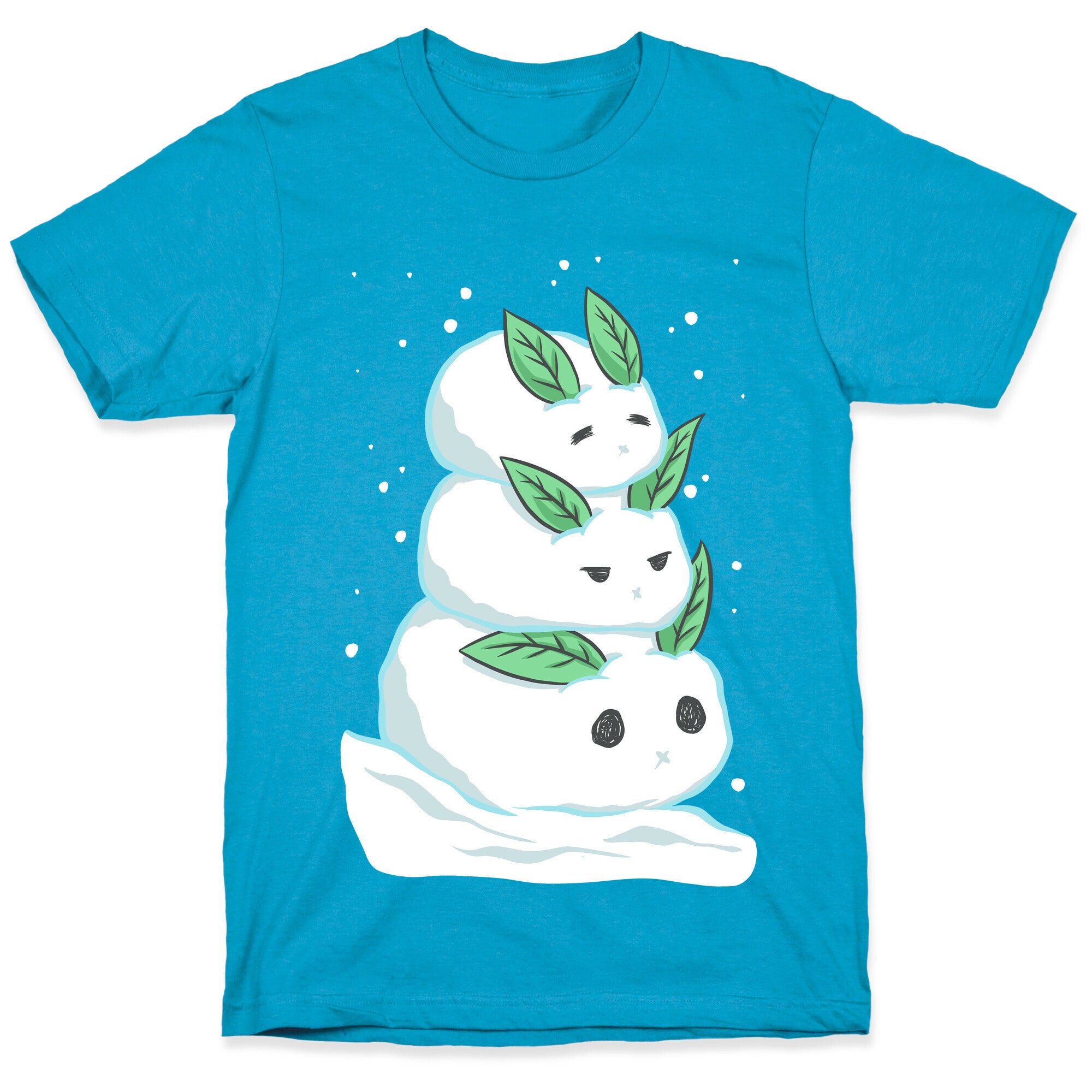 Stacked Snow Bunnies Unisex Triblend Tee